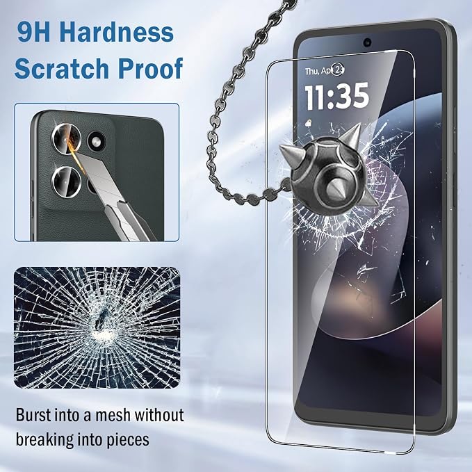 2+2 Pack for Moto G 2026/2025 Screen Protector - Image 4
