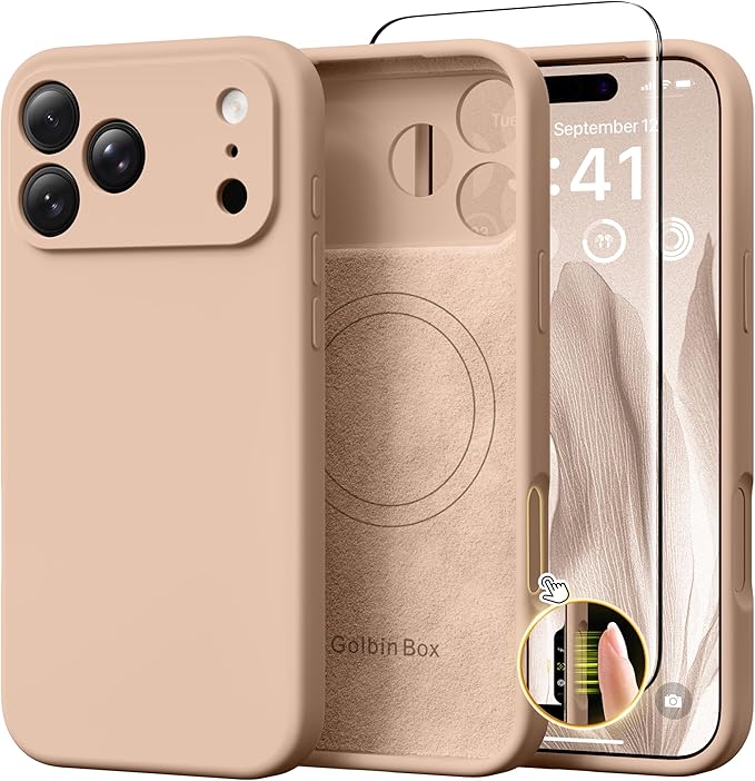 GolbinBox Magnetic for iPhone 17 Pro Case, Compatible by GolbinBox