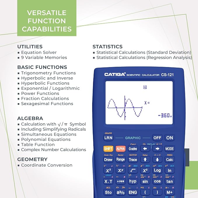 Scientific Calculator with Graphic Functions - Image 4
