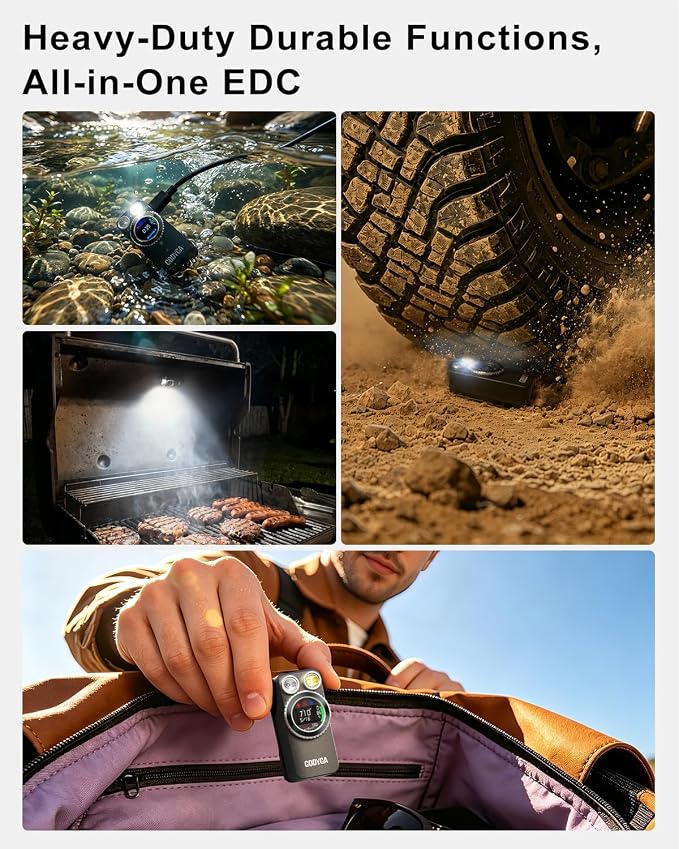 GODYGA TorchEye RD EDC Clip-On Flashlight - Image 6