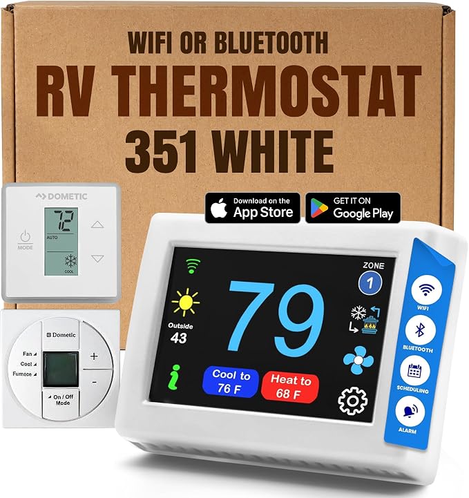 MICRO-AIR EasyTouch Digital RV Thermostat Replacement by MicroAir