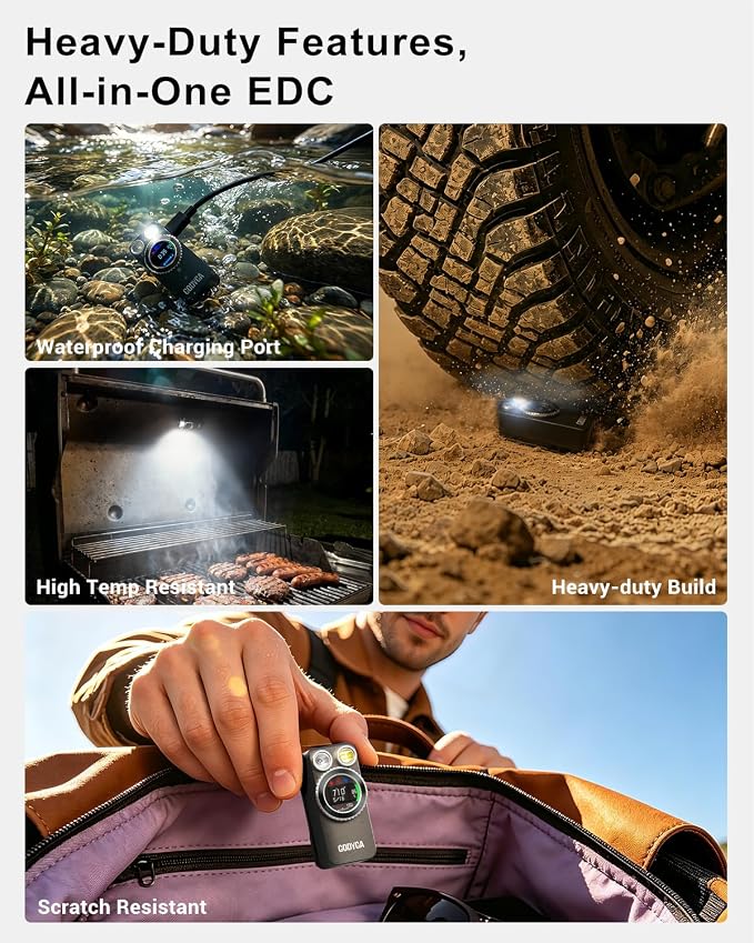 Godyga TorchEye UDA EDC Clip-On Flashlight - Image 6