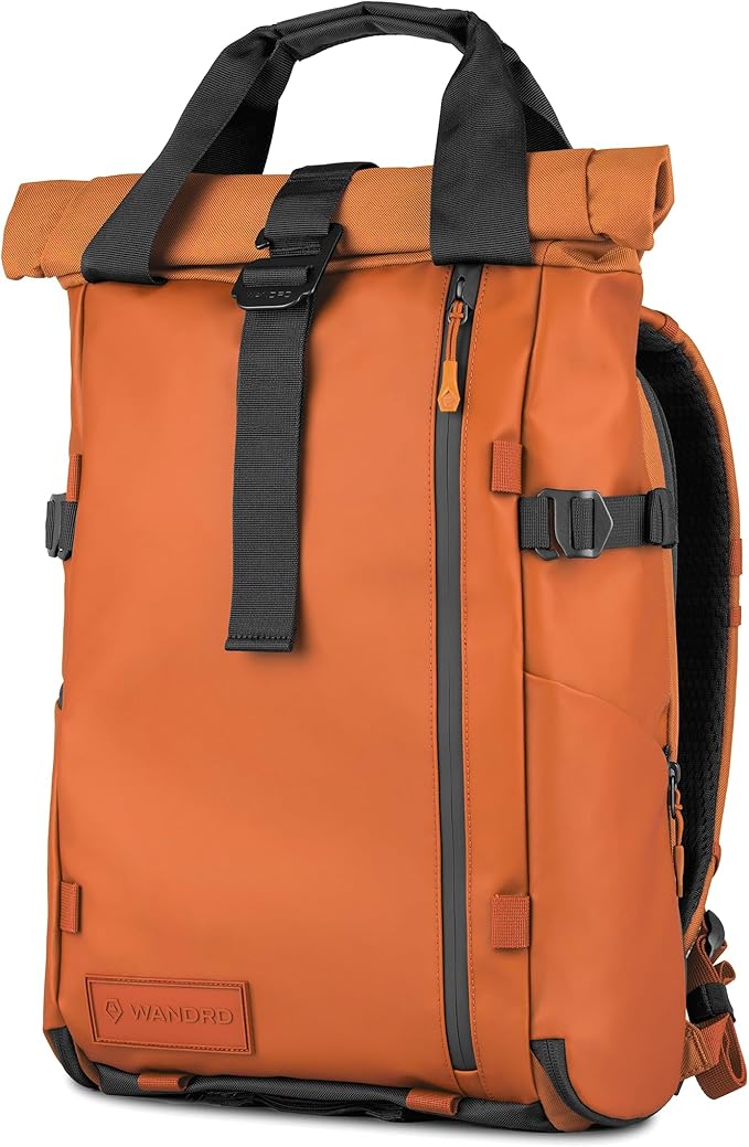 WANDRD PRVKE Rolltop 21L V4 Camera Backpack – Expandable Weatherproof Travel Bag by WANDRD