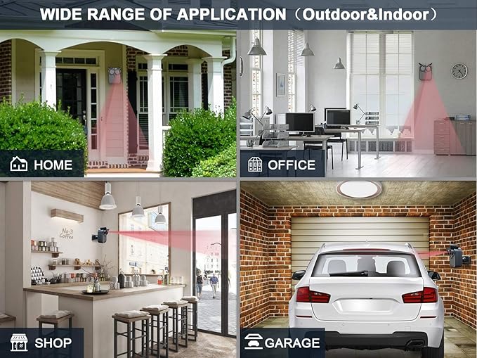 Driveway Alarm- 1/2 Mile Long Range Wireless Driveway Alarm Weather Resistant - Image 4