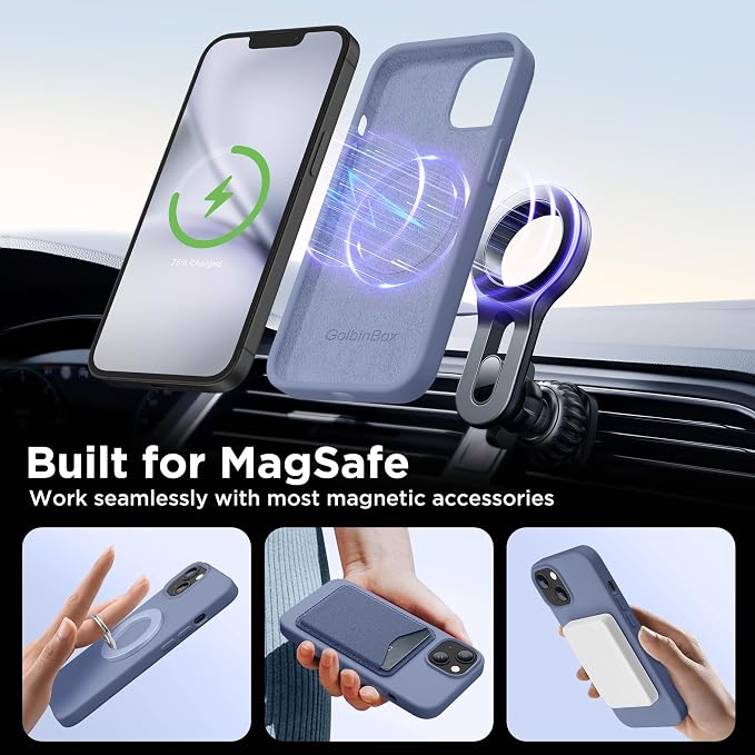 GolbinBox Magnetic for iPhone 13 Case & iPhone 14 Case, Compatible - Image 4