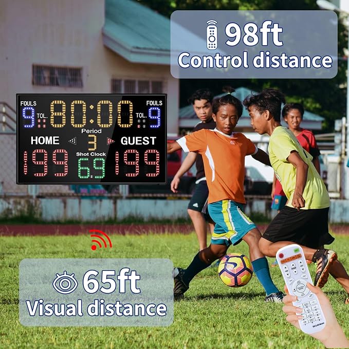 LUCKY TIME Basketball Scoreboard - Image 5