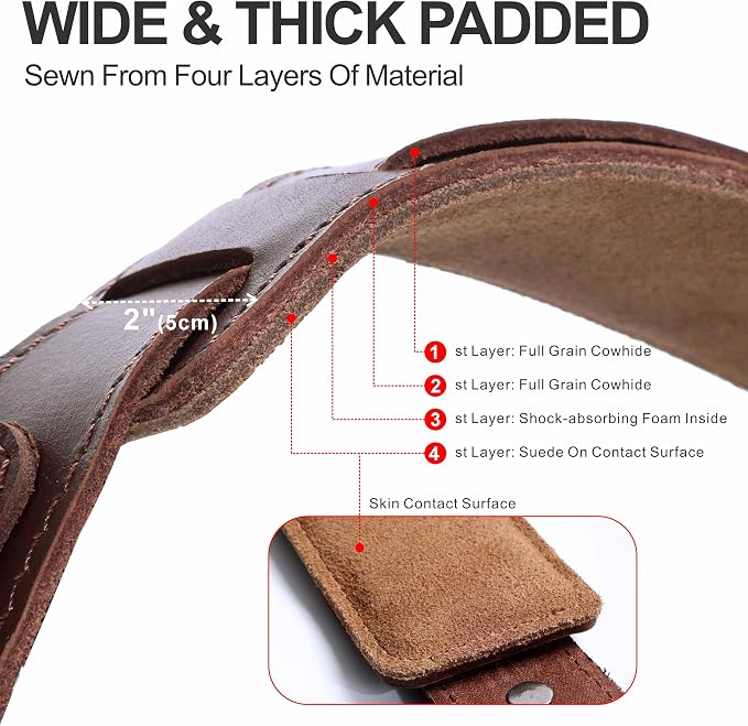 Padwa Lifestyle Dark Brown Dual Camera Harness - Image 6