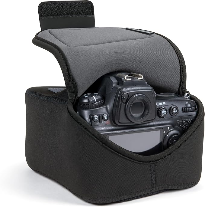 USA Gear Camera Sleeve for Mid-Size SLRs Compatible by USAGEAR