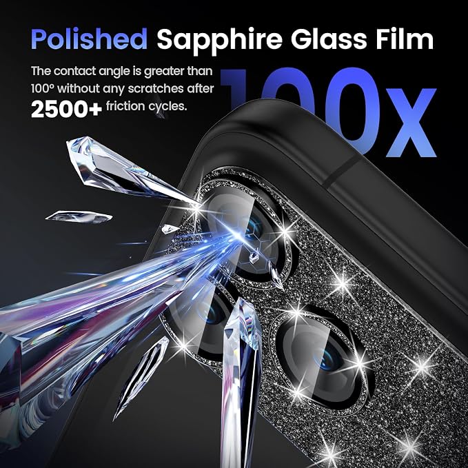 Tensea for iPhone 17 Pro Camera Lens Protector, Metal Aluminum Alloy Tempered - Image 6