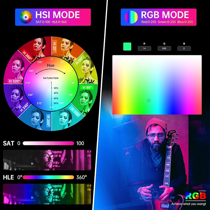 GVM Upgraded 680 RGB LED Video Light - Image 6