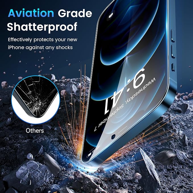 Fotbor for iPhone 12 Pro Screen Protector - Image 2