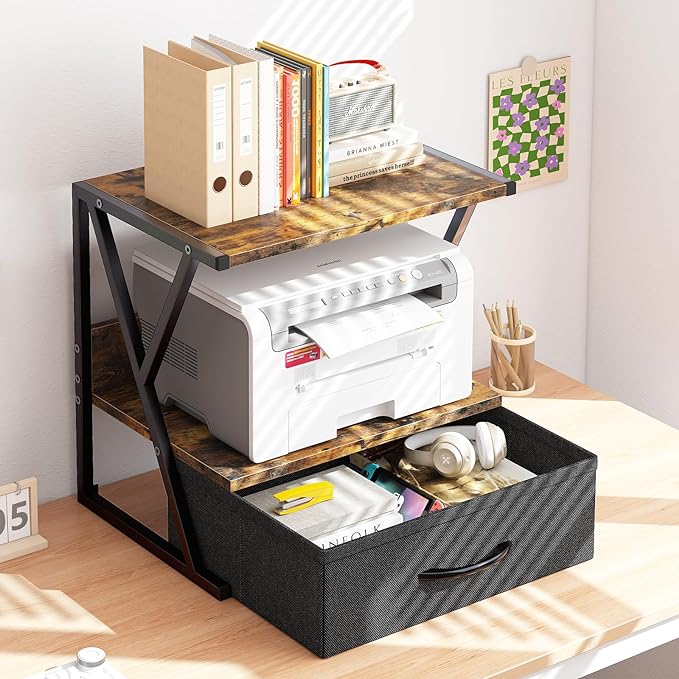 aboxoo Printer Stand for Desk - Image 4