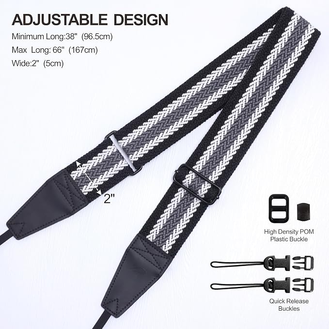 Padwa Lifestyle Adjustable Camera Strap - Image 7