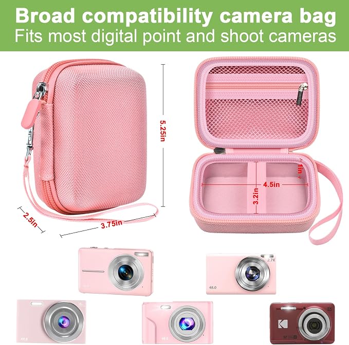 ALKOO Case Compatible with CAMKORY Digital Camera/for VAHOIALD FHD 1080P - Image 3