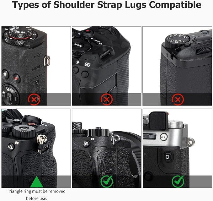 128cm Adjustable Vintage Braided Rope Camera Neck Shoulder Strap - Image 3