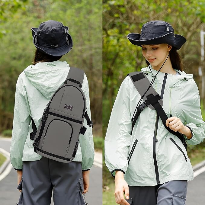 MOSISO Camera Sling Bag, DSLR/SLR/Mirrorless Camera Case Shockproof Photography - Image 6