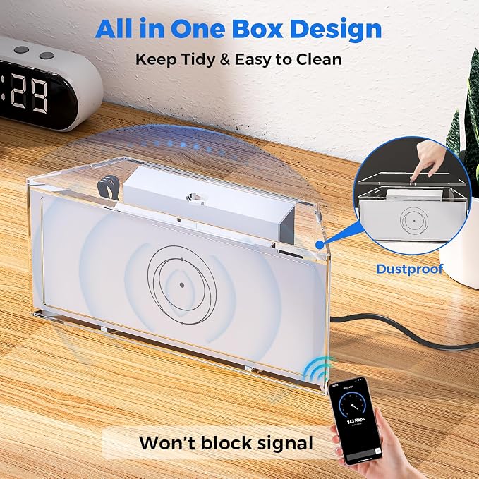 CUHIOY Router Mount for Starlink Gen 3/ Standard 4X, Storage Case for Star Link - Image 5