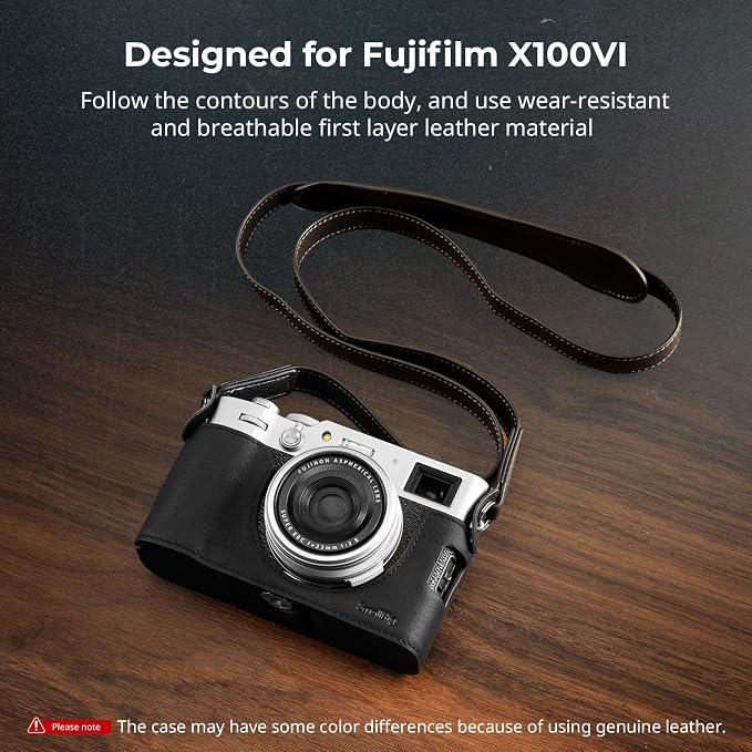 SmallRig X100VI Half Leather Case Kit - Image 3