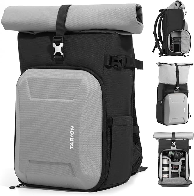 TARION Rolltop Camera Backpack by TARION