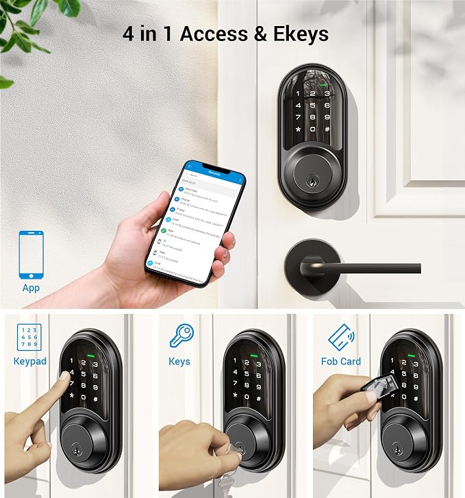 Veise RZ06 Smart Lock for Front Door - Image 2