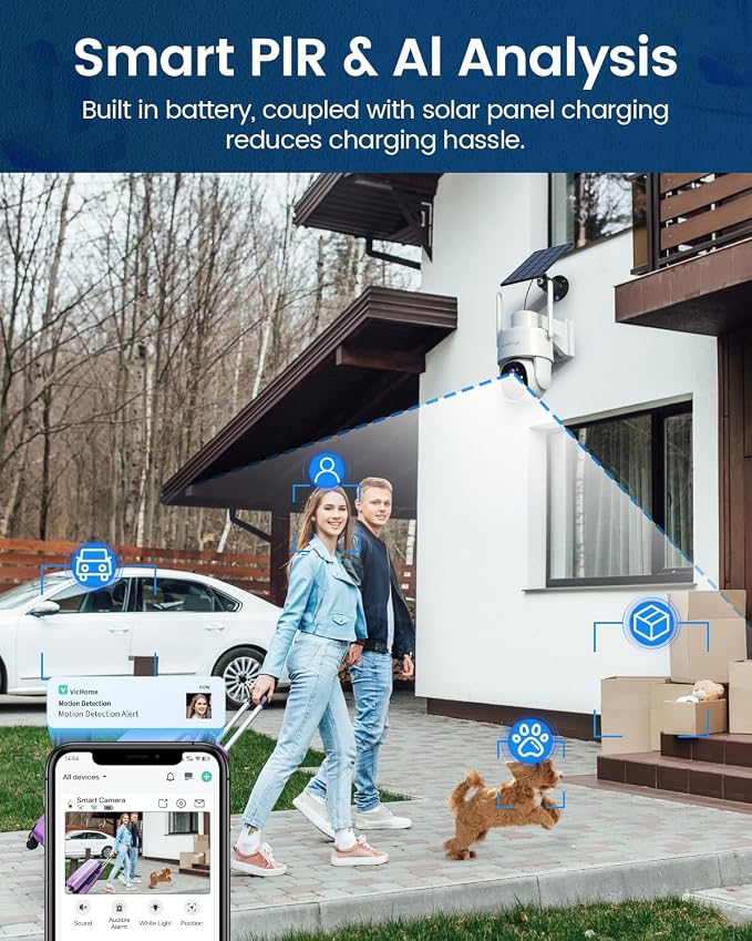 Armorcope Solar Security Cameras Wireless Outdoor, 360° View Battery Powered - Image 8