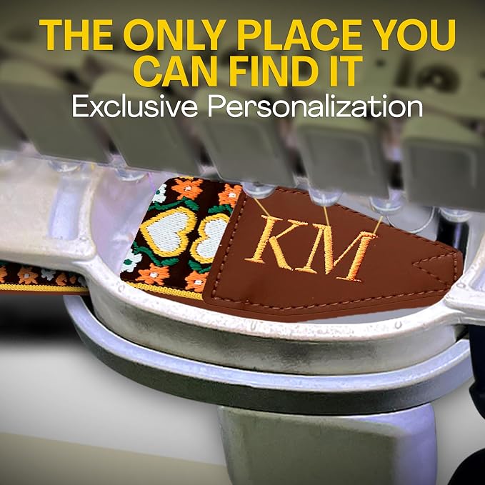 Art Tribute Personalized Camera Strap Colorful Hearts - Image 4