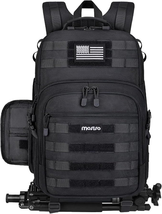 MOSISO Camera Backpack, DSLR/SLR/Mirrorless Tactical Camera Bag Case by MOSISO
