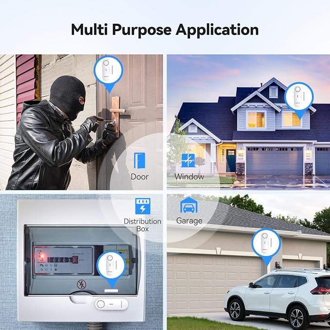 TECKNET Door Alarms for Kids Safety, Window Alarm Pool Alarms Door Alarm for - Image 5