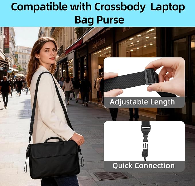 2 Pack Adjustable Shoulder Strap:Comfortable - Image 6