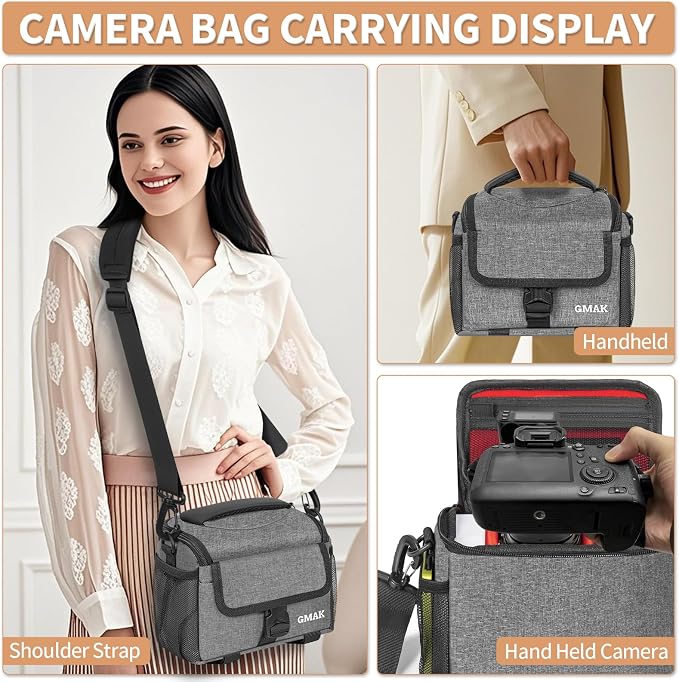 Camera Carrying Bag, Anti-Shock Camera Case Bag - Image 7