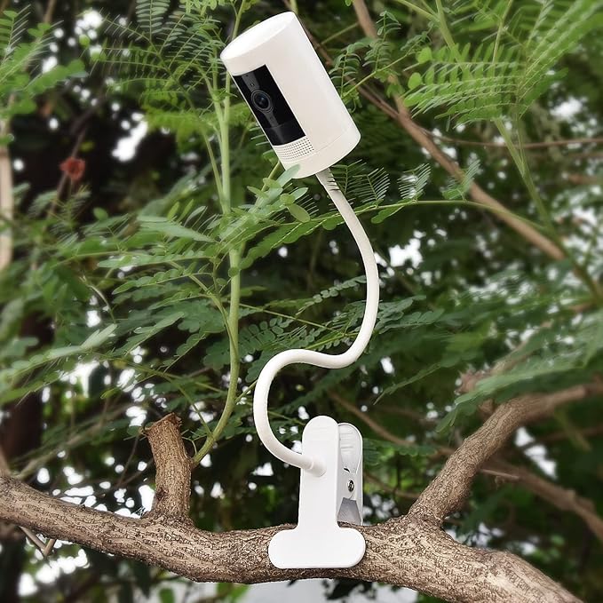 2Pack Clamp Mount for Stick Up Cam & Outdoor Cam Plus, Flexible Gooseneck - Image 4