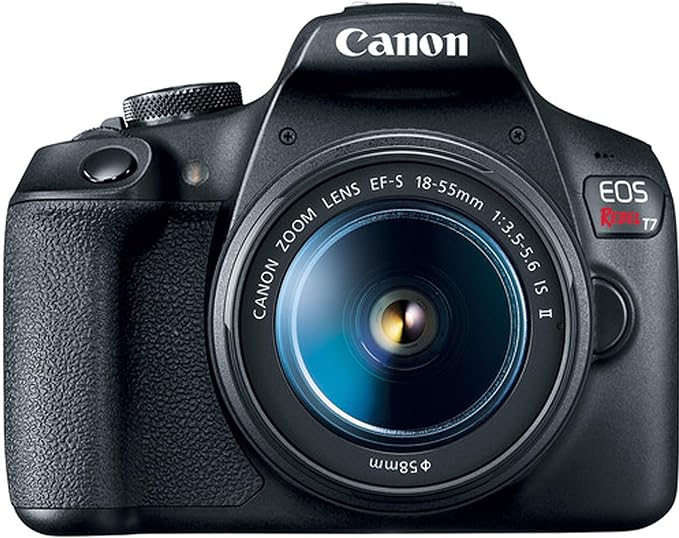 Canon EOS Rebel T7 DSLR Camera Bundle w/Canon EF-S 18-55mm f/3.5-5.6 is II Lens - Image 2
