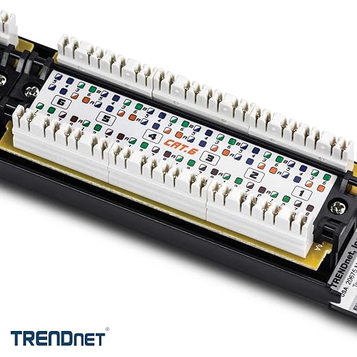 TRENDnet 24-Port Cat6 Unshielded Patch Panel, Wallmount or Rackmount, Compatible - Image 8