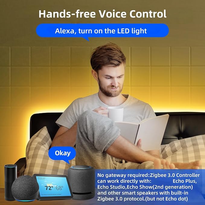 Dimmable Smart ZigBee 3.0 LED controller, compatible - Image 3