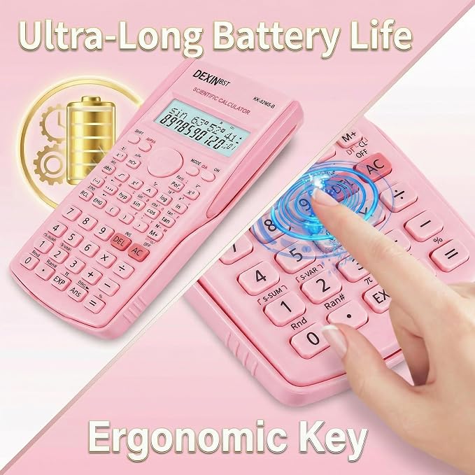 24 Pack Scientific Calculators, 2 Line Engineering Large Display Scientific - Image 5