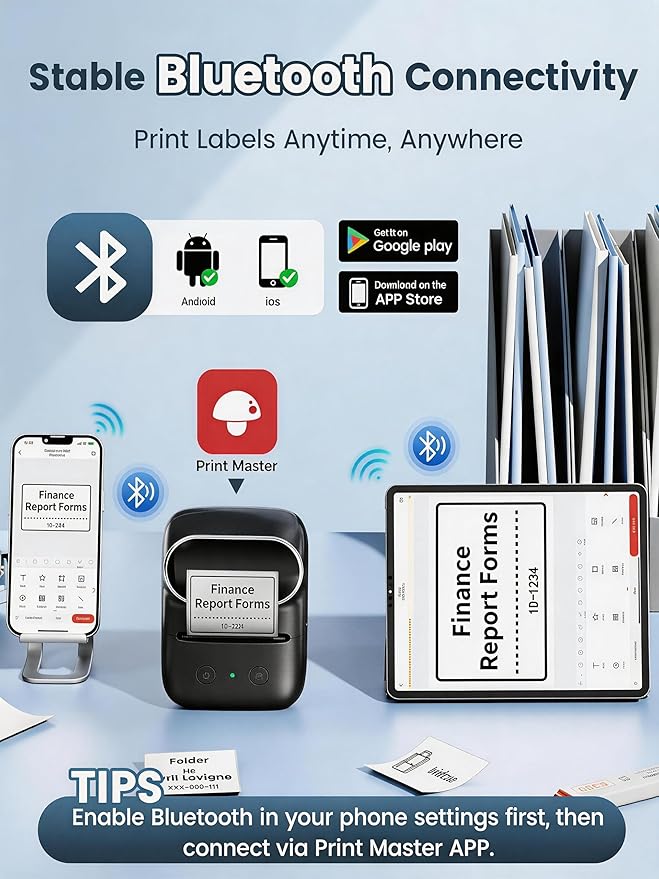 Phomemo M108 Label Maker Machine - Image 5