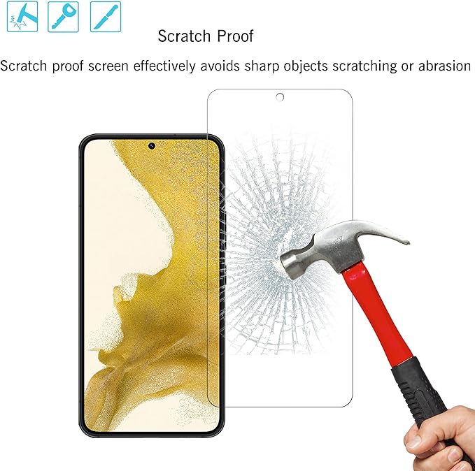 Ailun Screen Protector for Galaxy S22+/S22 Plus 5G 6.6 Inch Display 3Pack + - Image 5