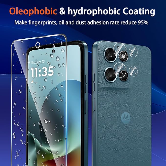 Designed for Motorola Moto G 5G 2026 & Moto G Play Tempered Glass Screen - Image 5