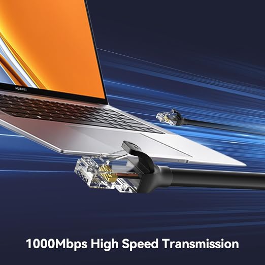 BENFEI Cat 6 Ethernet Cable 30ft, 250MHz 10Gbps Network Cable, RJ45 LAN Cable - Image 2