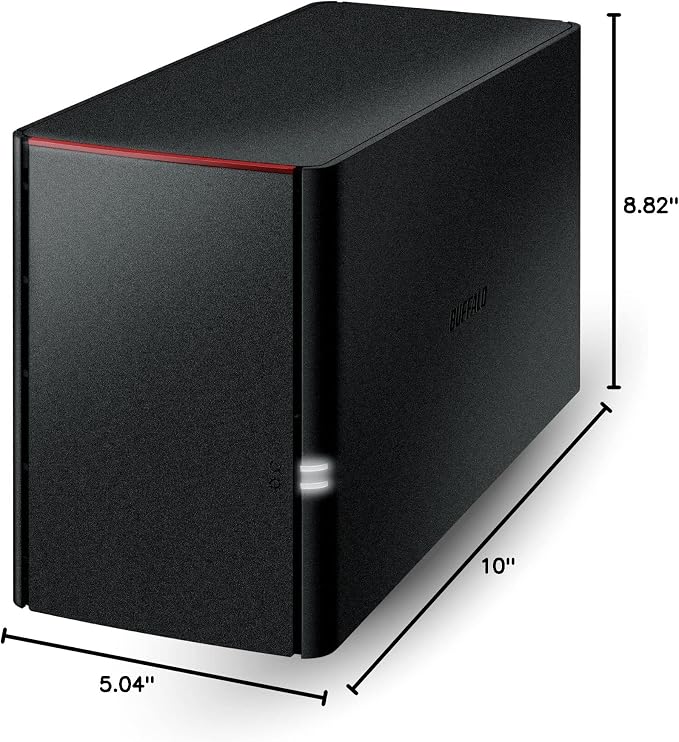 BUFFALO LinkStation 220 8TB 2-Bay NAS Network Attached Storage - Image 10
