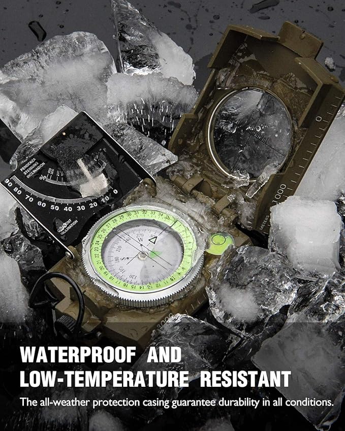 Eyeskey Multifunctional Military Sighting Navigation Compass - Image 5