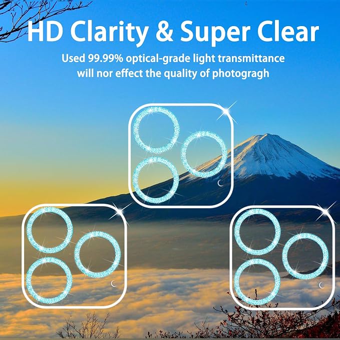 3 Pack Dengduoduo Tempered Glass Camera Lens Protector - Image 3