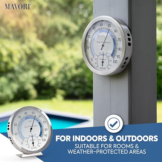 Analog Hygrometer – Thermometer Hygrometer - Image 6