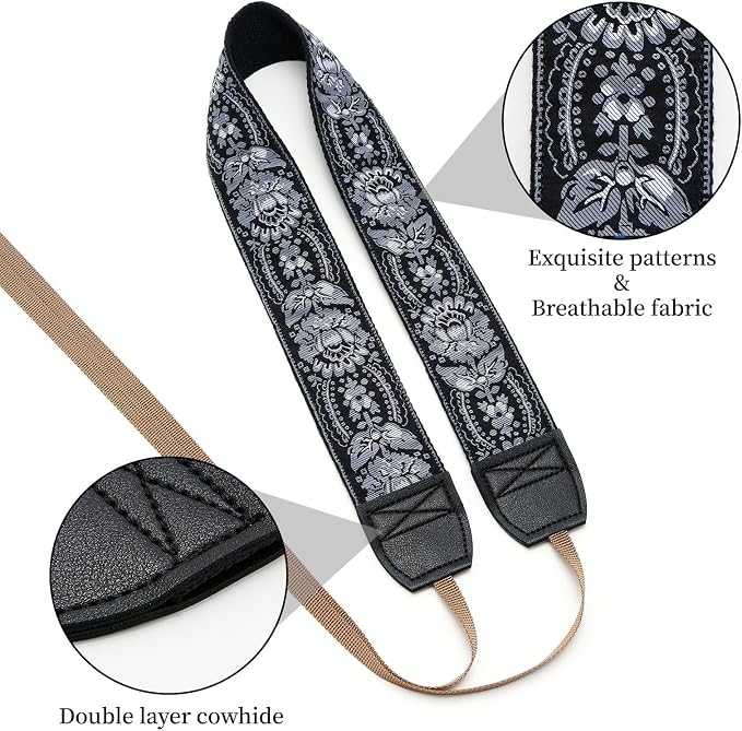 ZOOEASS Camera Strap for DSLP and Mirrorless Digital Camera, Neck Strap - Image 4