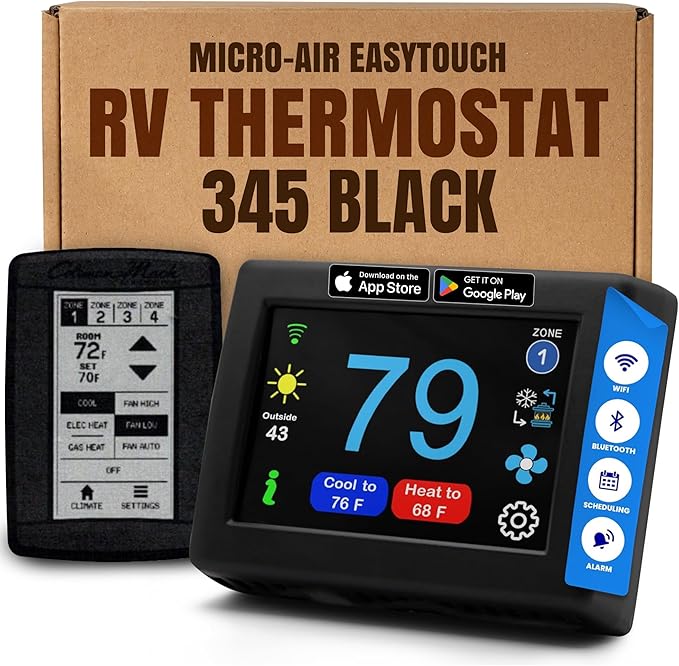 MICRO-AIR EasyTouch Digital RV Thermostat Replacement by MicroAir