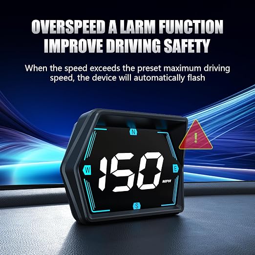 Liiiyuan G20 Digital GPS Speedometer, Universal Head-Up Display - Image 4