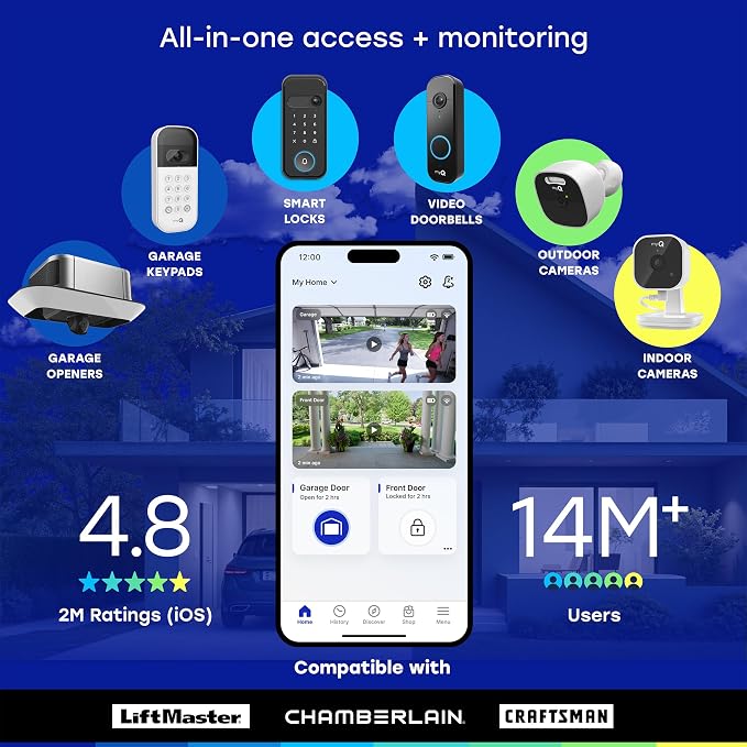myQ Secure View™ 3-in-1 Smart Lock - Image 10