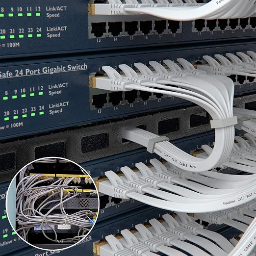 Folishine Ethernet Cable 15 ft, Cat 6e/Cat6 Patch Cable - Image 6