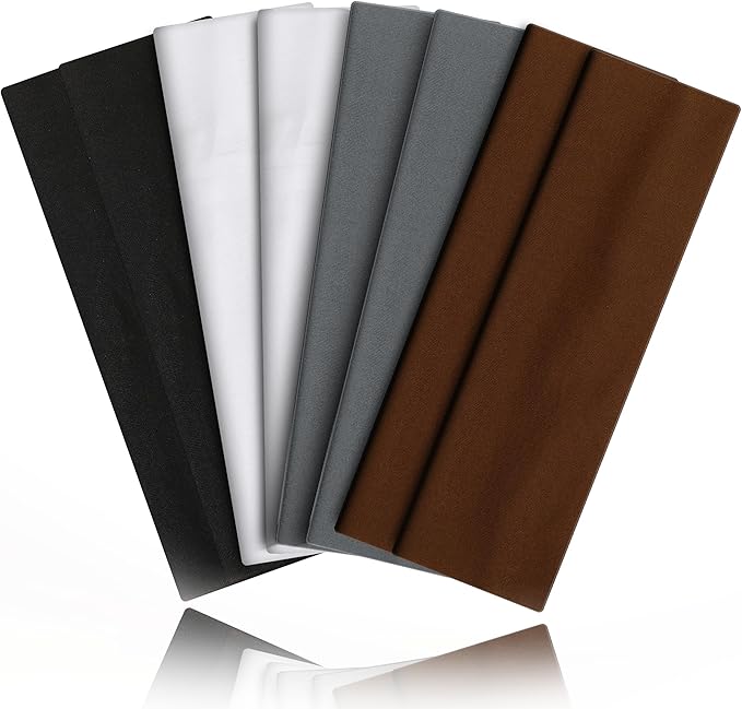 8PCS Summer-Exclusive Non Slip Sports Elastic Soft Running Fashion Headbands by VANRUIDFashionSportHeadbands