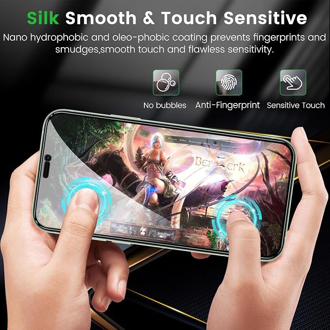 Romkasi 3 Pack Privacy Screen Protector - Image 8